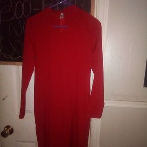 Red dress